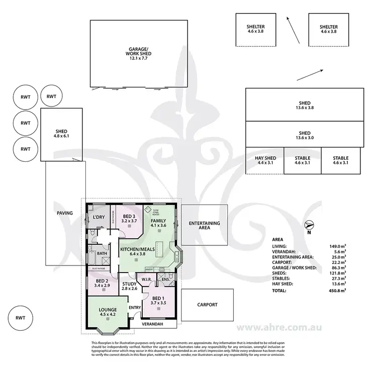 Floorplan of Homely house listing, 32 Matrice Court, Strathalbyn SA 5255