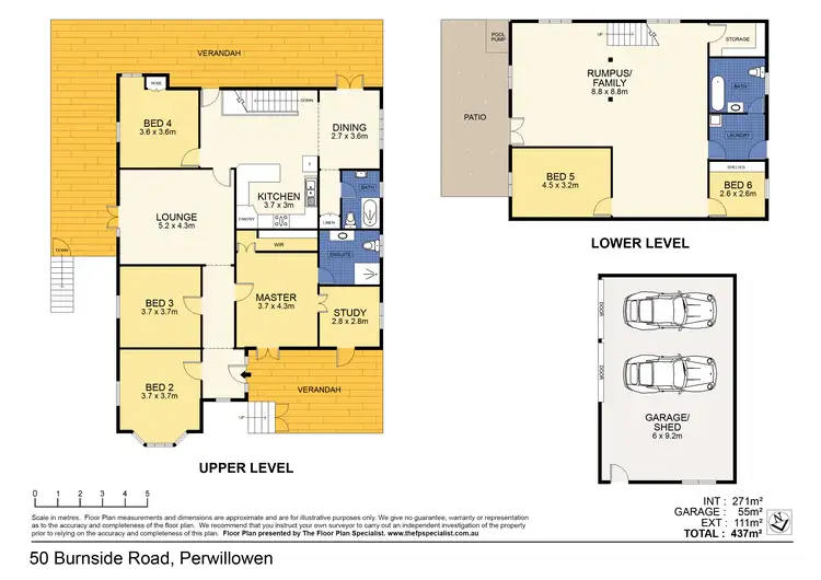 Floorplan of Homely rural property listing, 50 Burnside Road, Perwillowen QLD 4560