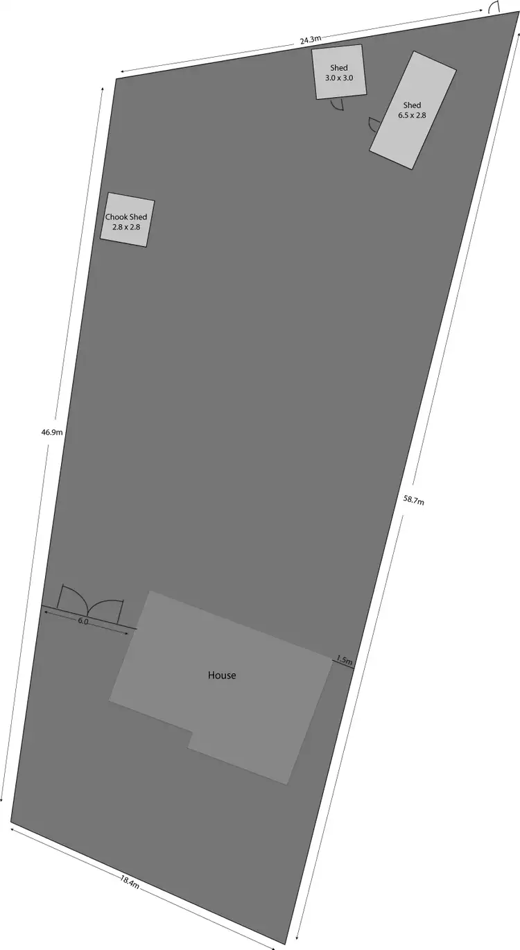Floorplan of Homely house listing, 16 Walsh Street, Vista SA 5091