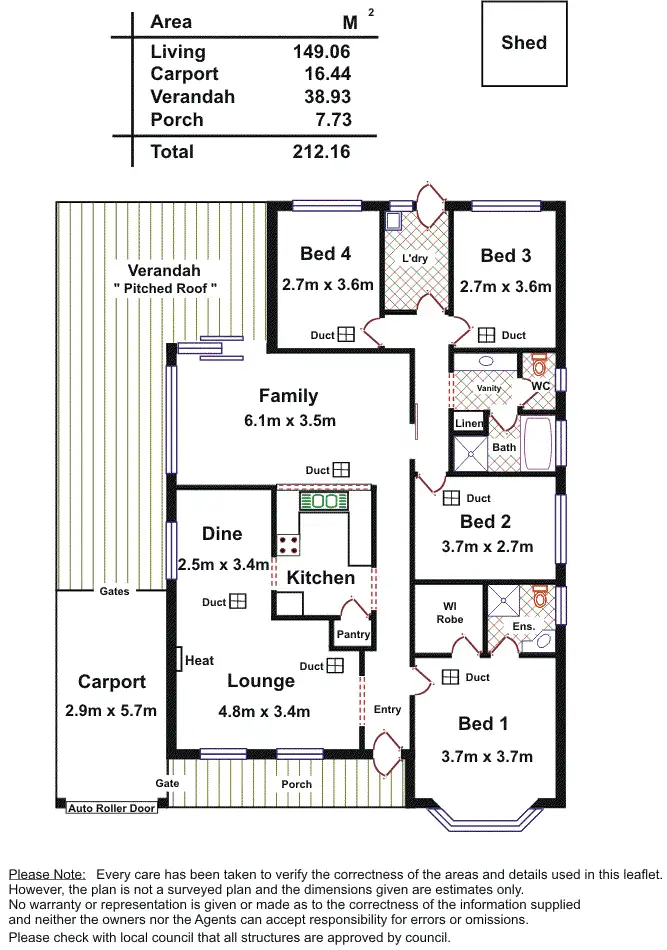 Floorplan of Homely house listing, 10 Scales Avenue, Pooraka SA 5095