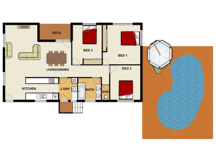 Floorplan of Homely house listing, 11 Bellis Street, Daisy Hill QLD 4127