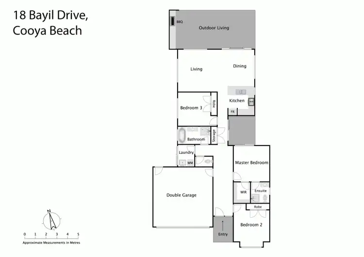 Floorplan of Homely house listing, 18 Bayil Drive, Cooya Beach QLD 4873