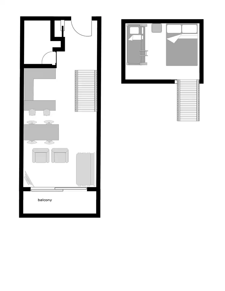 Floorplan of Homely unit listing, 1/2 Clyde Street, Jindabyne NSW 2627