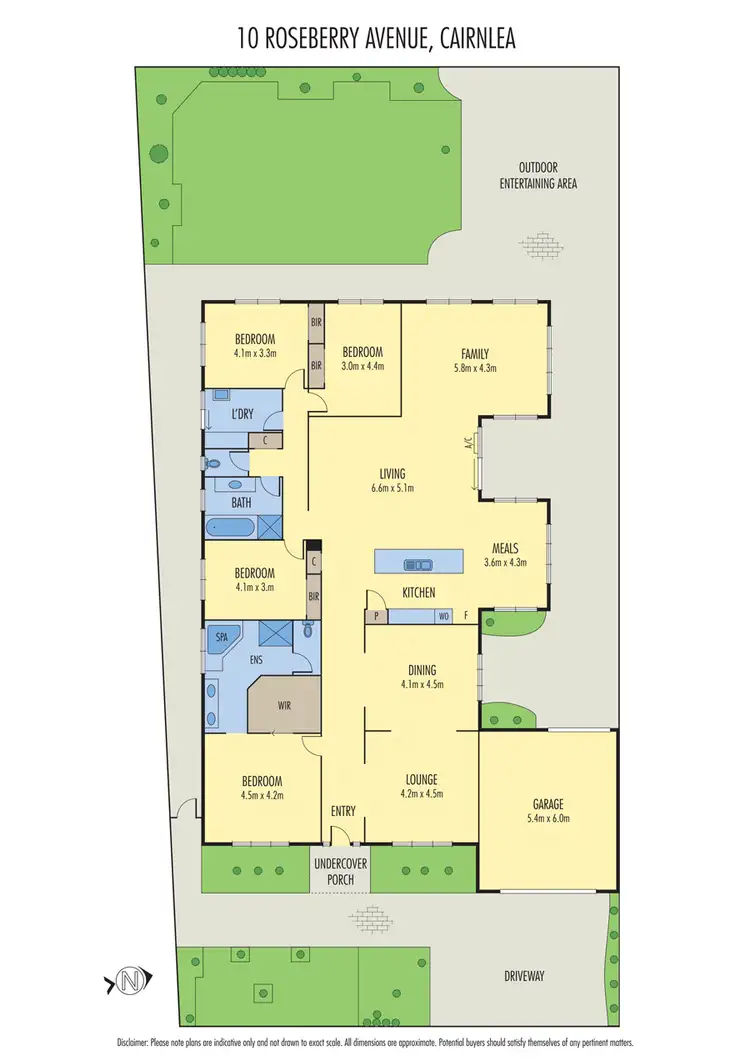 Floorplan of Homely house listing, 10 Roseberry Avenue, Cairnlea VIC 3023