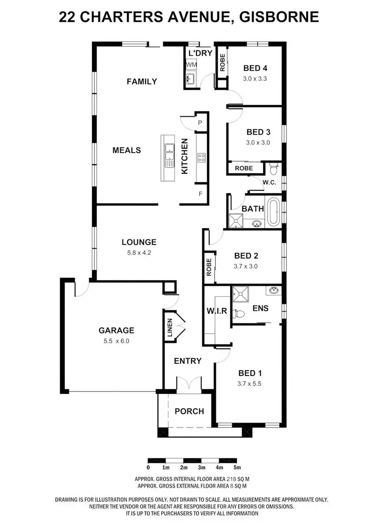 Floorplan of Homely house listing, 22 Charters Avenue, Gisborne VIC 3437