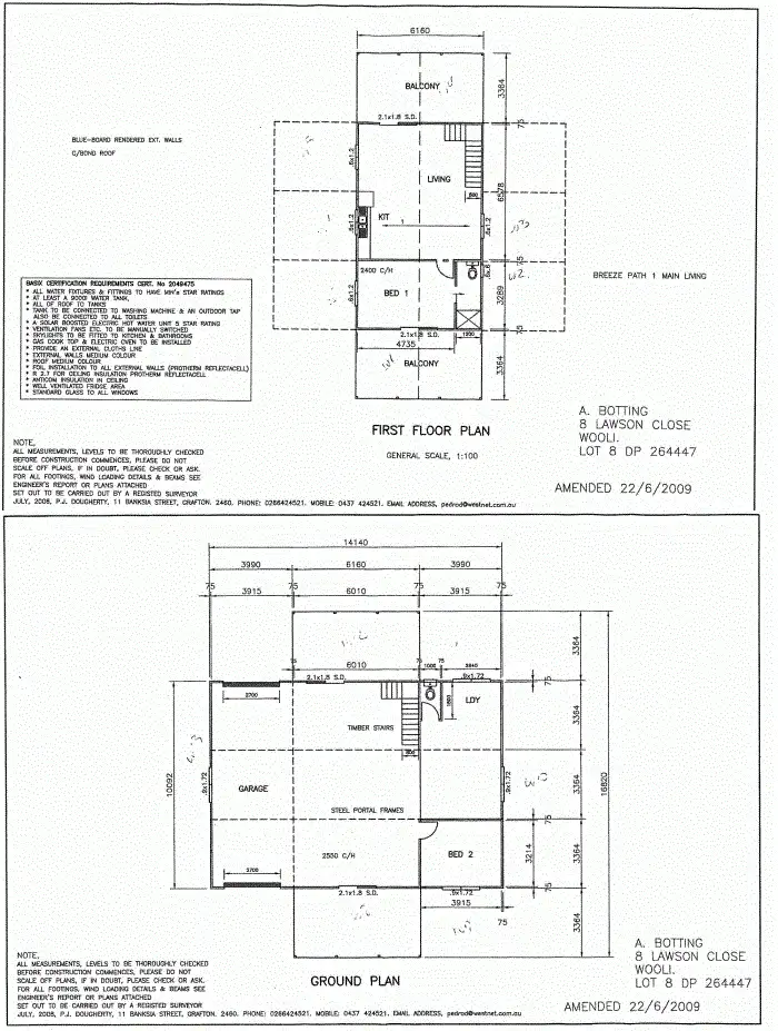 Floorplan of Homely land listing, 8 Lawson Close, Wooli NSW 2462