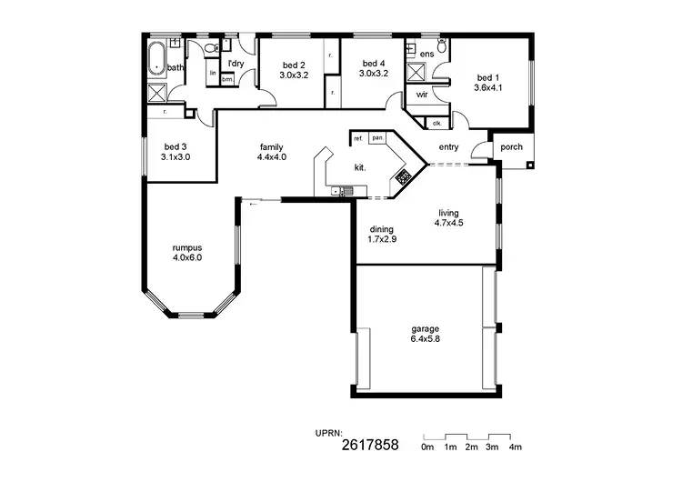 Floorplan of Homely house listing, Address available on request