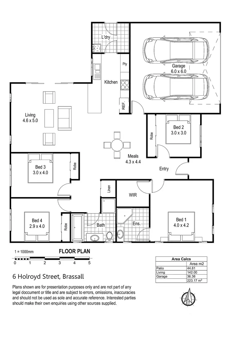 Floorplan of Homely house listing, 6 Holroyd Street, Brassall QLD 4305