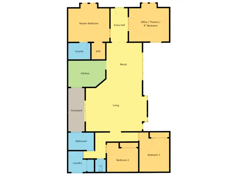 Floorplan of Homely house listing, 57 Richmond Circus St, East Fremantle WA 6158