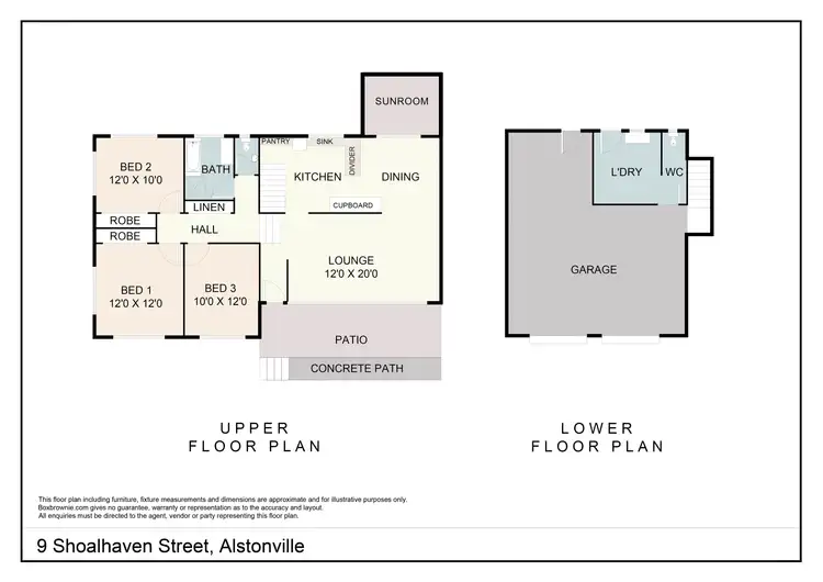 Floorplan of Homely house listing, 9 Shoalhaven St, Alstonville NSW 2477