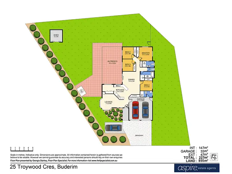 Floorplan of Homely house listing, 25 Troywood Crescent, Buderim QLD 4556