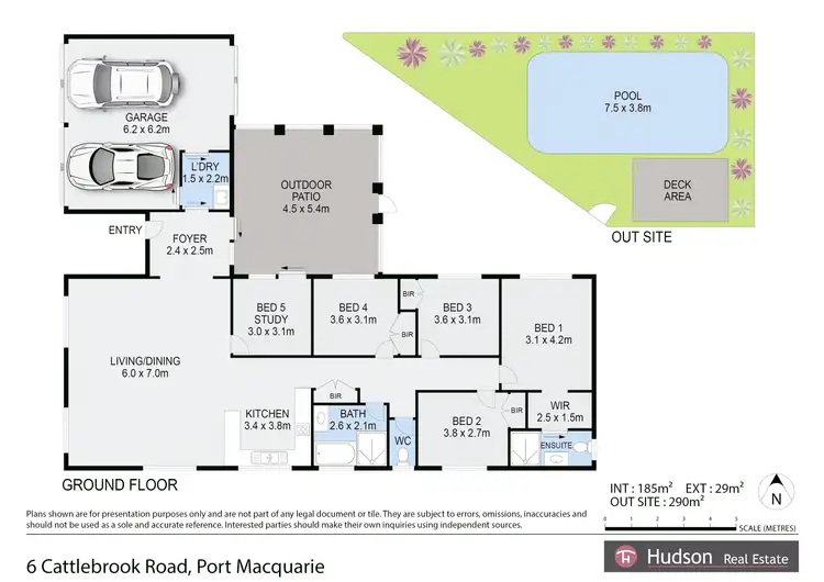 Floorplan of Homely house listing, 6 Cattle Brook Road, Port Macquarie NSW 2444