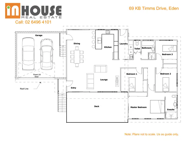 Floorplan of Homely house listing, 69 KB Timms Drive, Eden NSW 2551