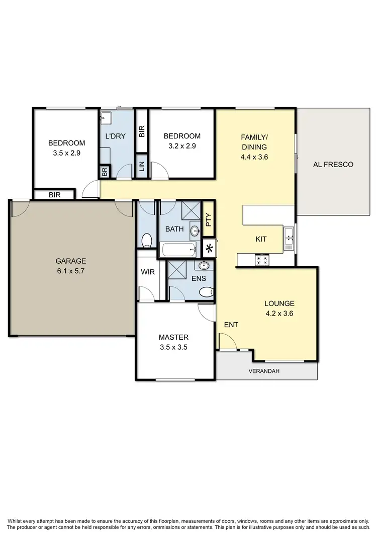 Floorplan of Homely house listing, 28 Buna Avenue, Seaford VIC 3198