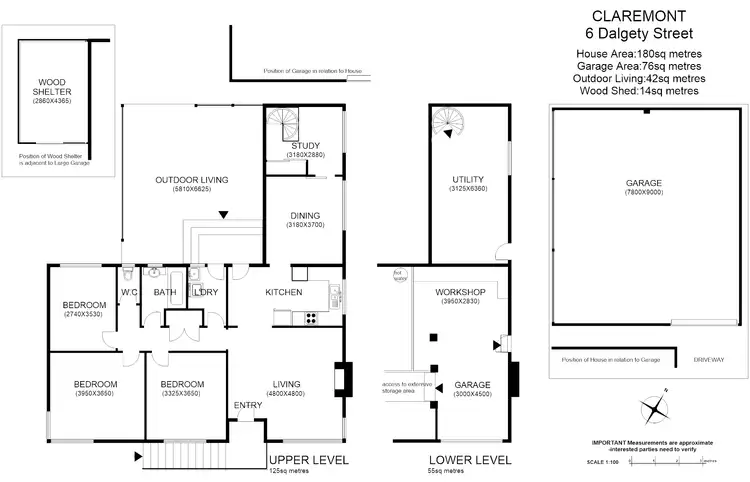 Floorplan of Homely house listing, 6 Dalgety St, Claremont TAS 7011