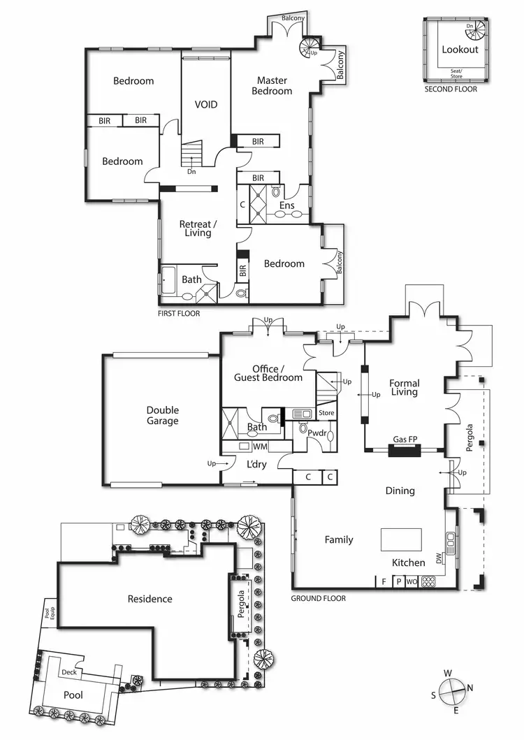 Floorplan of Homely house listing, 66 Beacon Vista, Port Melbourne VIC 3207