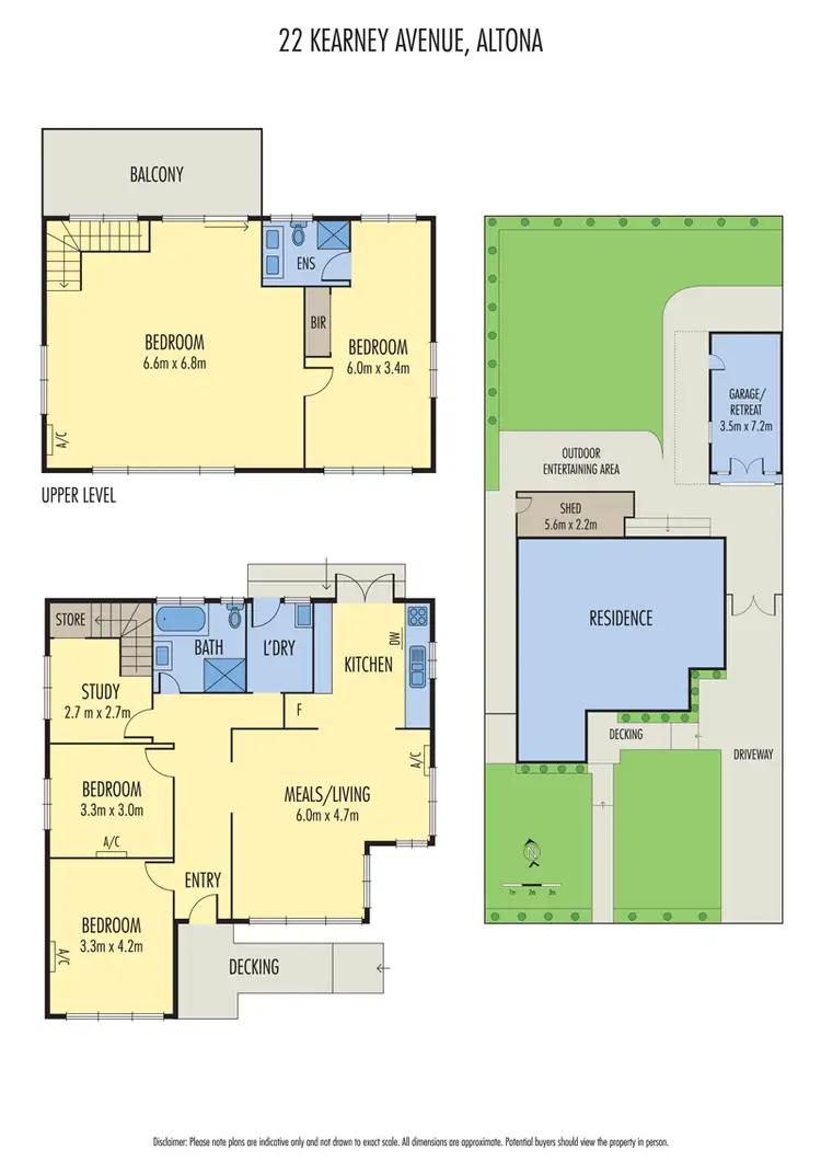Floorplan of Homely house listing, 22 Kearney Avenue, Altona VIC 3018