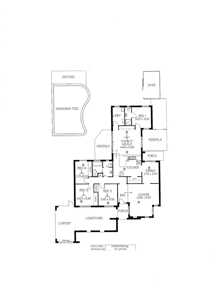 Floorplan of Homely house listing, 42 Doradus Avenue, St Agnes SA 5097