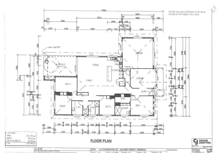 Floorplan of Homely house listing, 13 Manton Street, Ormeau QLD 4208