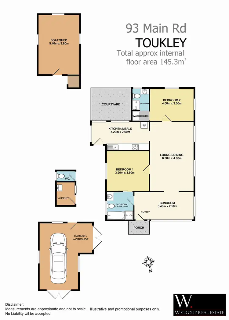 Floorplan of Homely house listing, 93 Main Road, Toukley NSW 2263