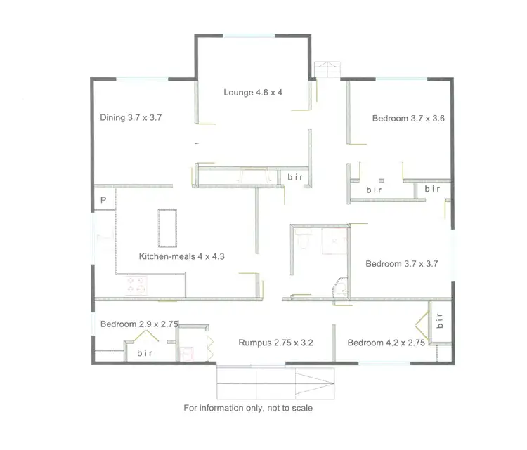 Floorplan of Homely house listing, 67 Salisbury St, Benalla VIC 3672