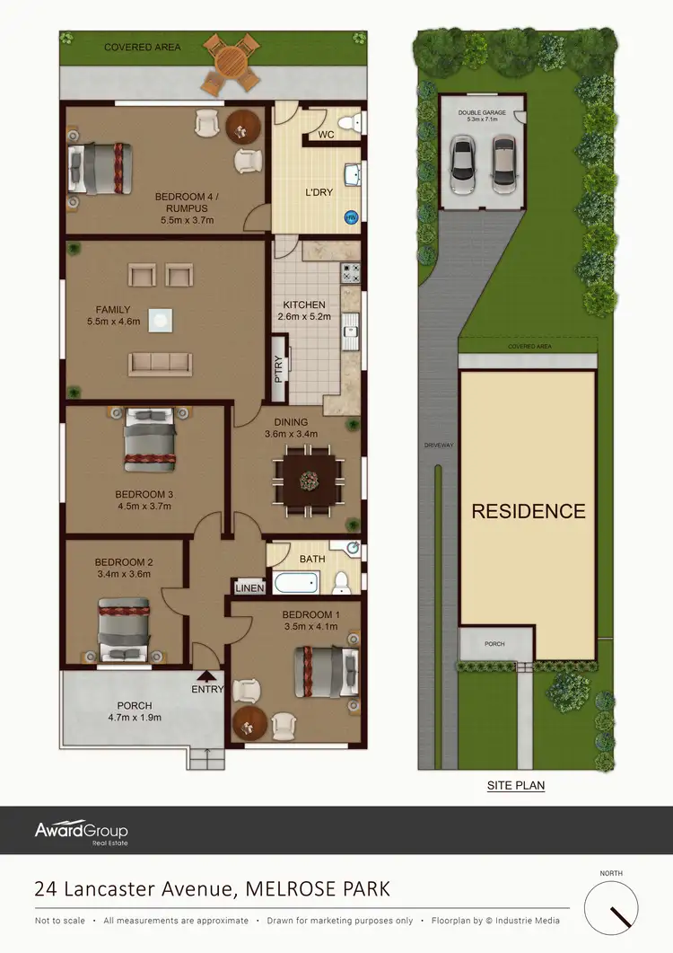 Floorplan of Homely house listing, 24 Lancaster Avenue, Melrose Park NSW 2114