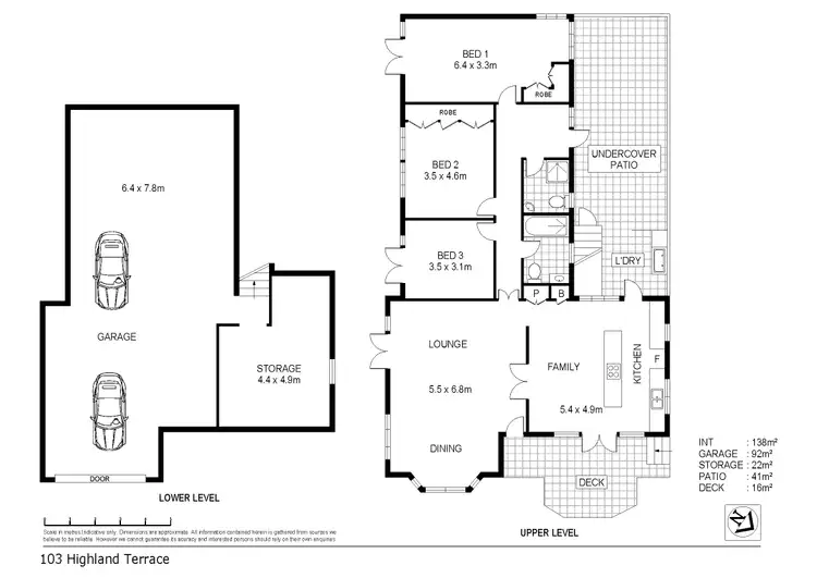 Floorplan of Homely house listing, 103 Highland Terrace, St Lucia QLD 4067