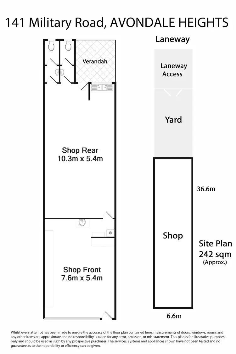 Floorplan of Homely other listing, 141 Military Road, Avondale Heights VIC 3034
