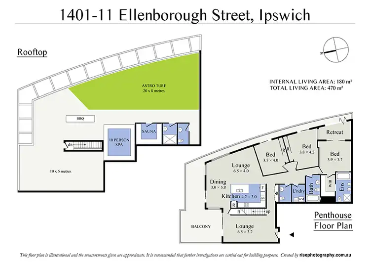 Floorplan of Homely apartment listing, 1401/11 Ellenborough Street, Woodend QLD 4305