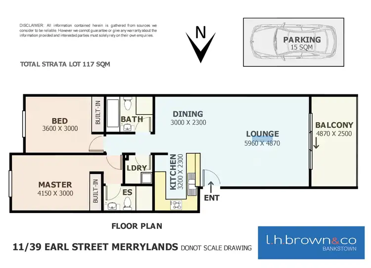Floorplan of Homely unit listing, 11/39 Earl Street, Merrylands NSW 2160