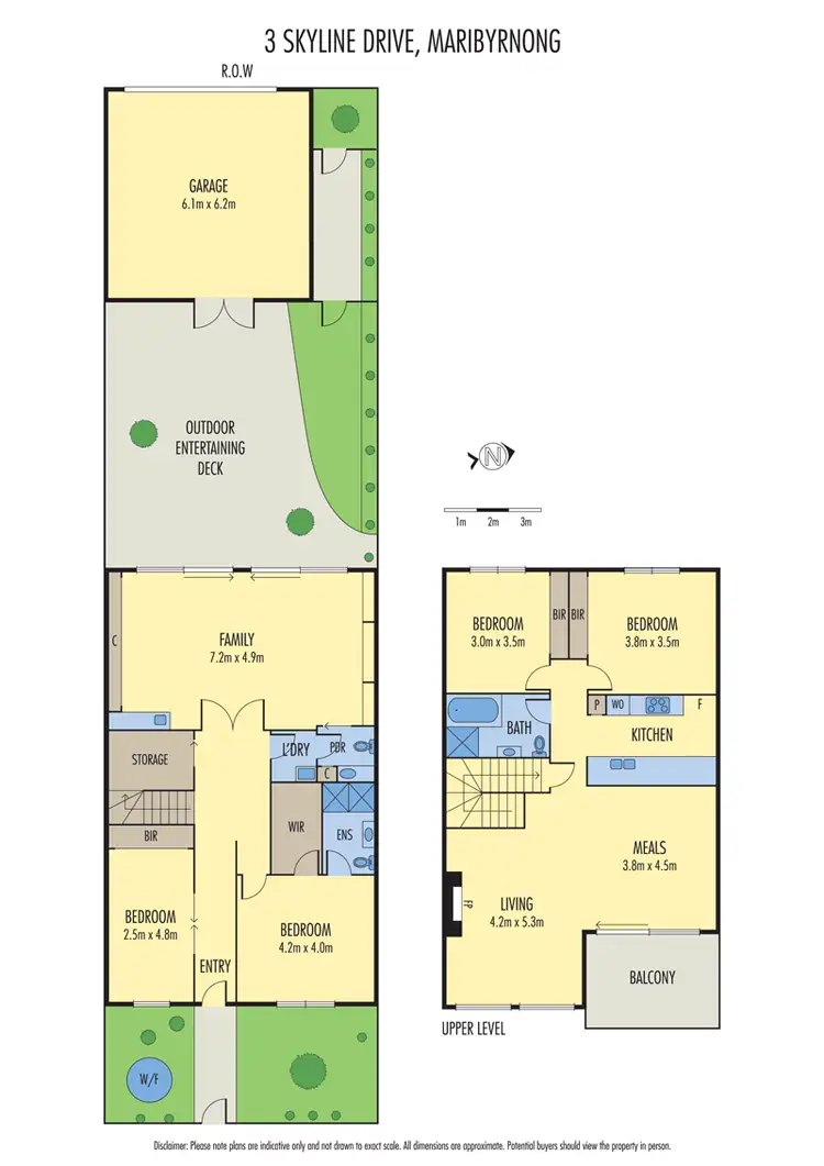 Floorplan of Homely house listing, 3 Skyline Drive, Maribyrnong VIC 3032