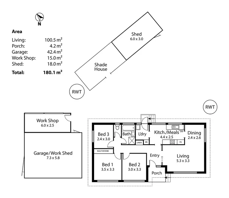 Floorplan of Homely house listing, 2 De-Gacher Street, Nairne SA 5252