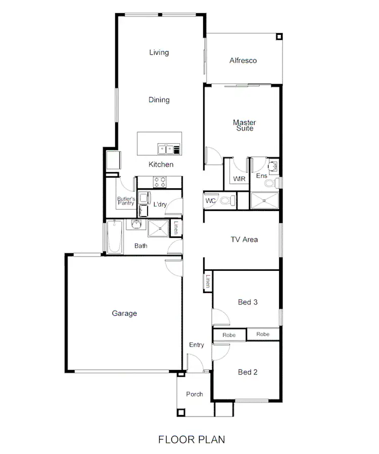 Floorplan of Homely house listing, 7 Locke Cres, Caloundra West QLD 4551