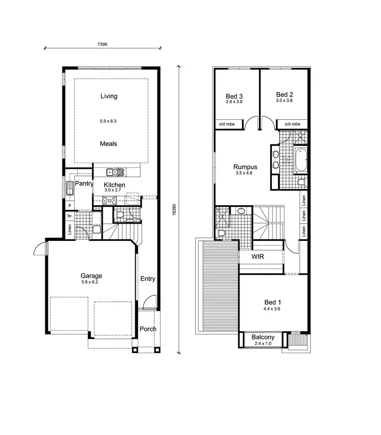 Floorplan of Homely unit listing, 24A Bransby Avenue, North Plympton SA 5037