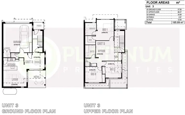 Floorplan of Homely townhouse listing, 5/42 Blake Street, Southport QLD 4215