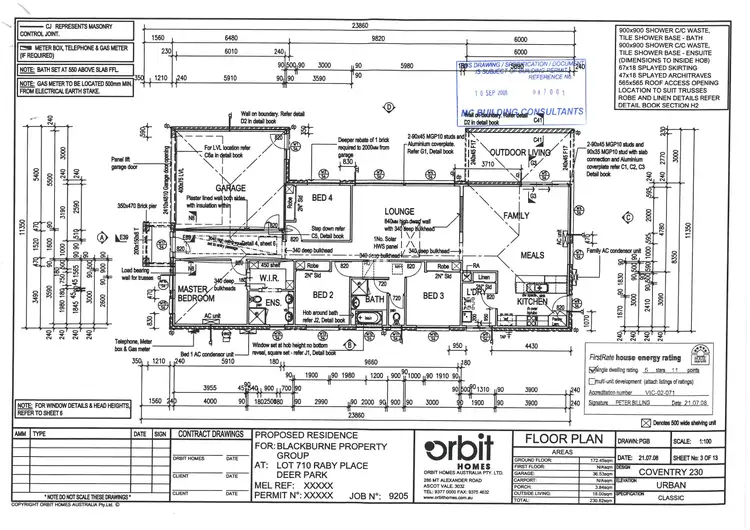 Floorplan of Homely house listing, 8 Raby Place, Deer Park VIC 3023