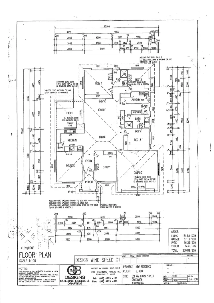 Floorplan of Homely house listing, 30 Thorn Street, Mount Louisa QLD 4814