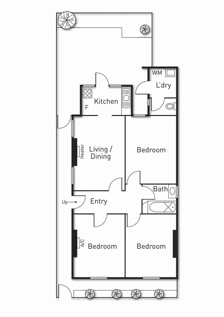 Floorplan of Homely house listing, 15 Earl Street, Prahran VIC 3181
