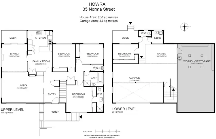 Floorplan of Homely house listing, 35 Norma St, Howrah TAS 7018