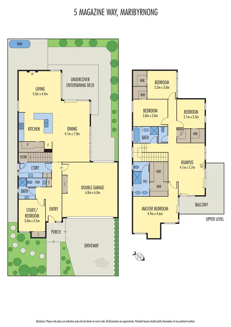 Floorplan of Homely house listing, 5 Magazine Way, Maribyrnong VIC 3032