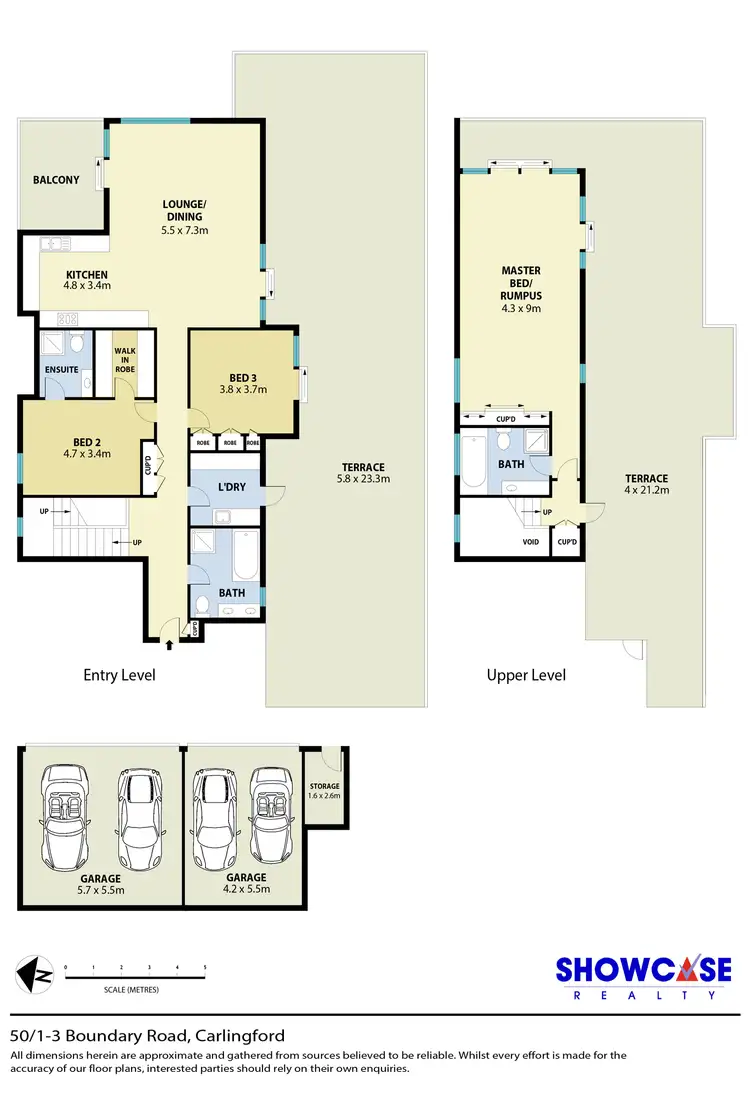 Floorplan of Homely unit listing, 50/1-3 Boundary Road, Carlingford NSW 2118