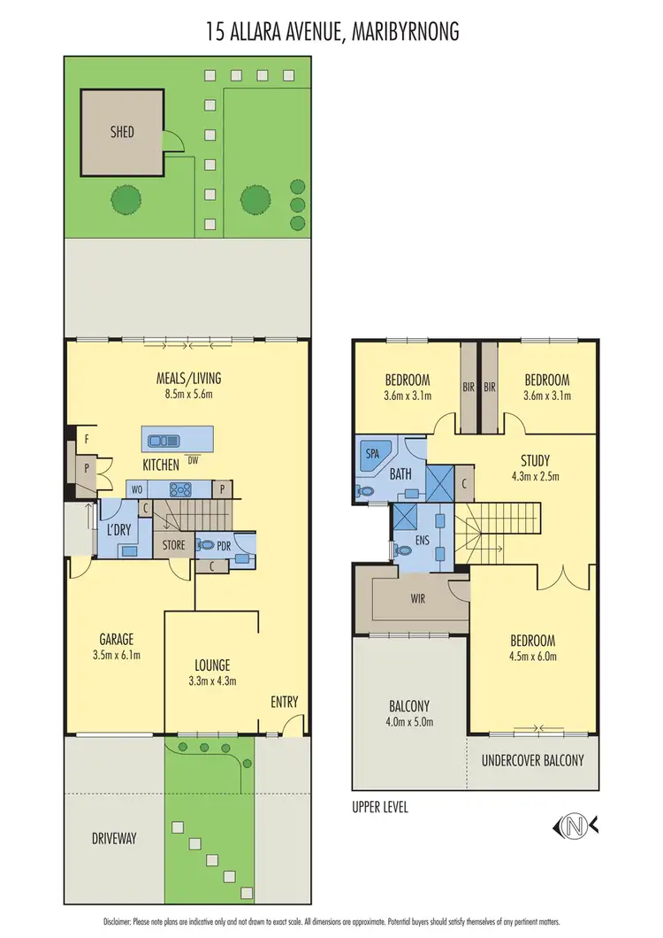 Floorplan of Homely house listing, 15 Allara Avenue, Maribyrnong VIC 3032