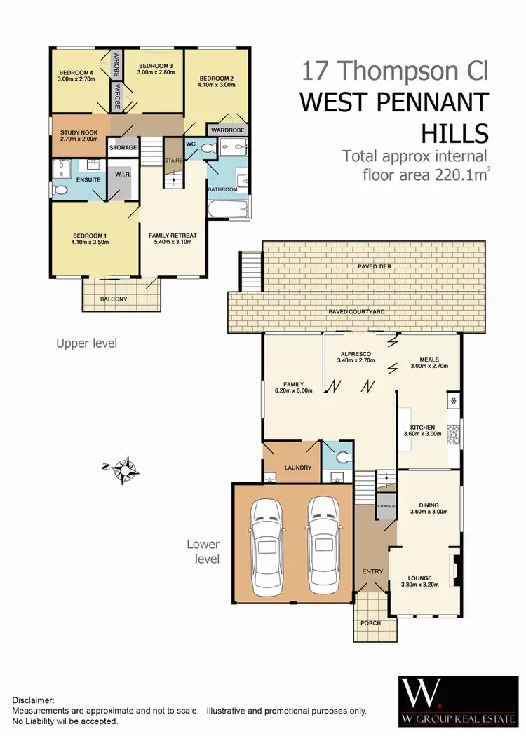 Floorplan of Homely house listing, 17 Thompson Close, West Pennant Hills NSW 2125