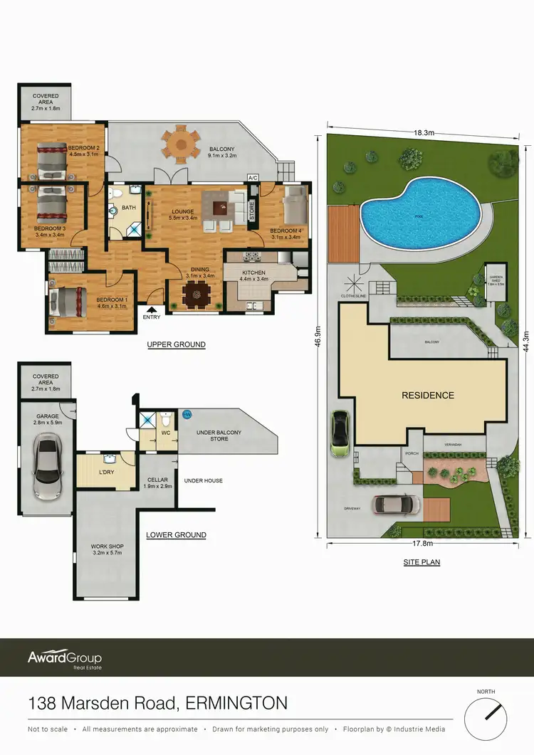 Floorplan of Homely house listing, 138 Marsden Road, Ermington NSW 2115