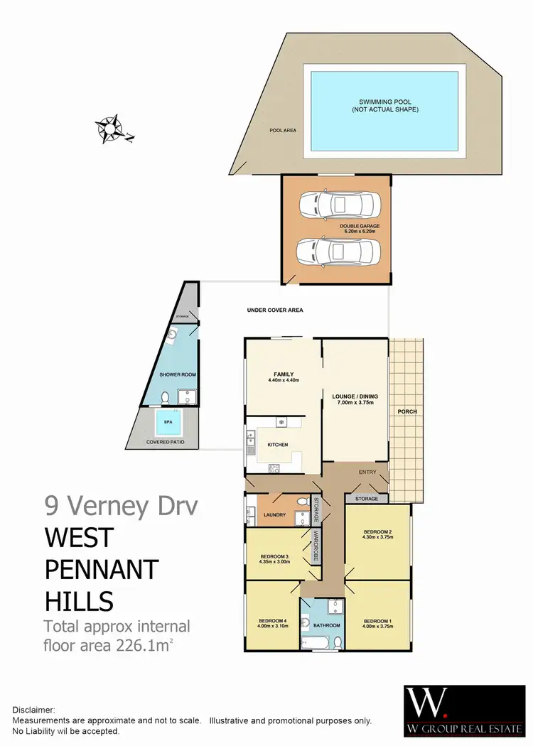 Floorplan of Homely house listing, 9 Verney Drive, West Pennant Hills NSW 2125