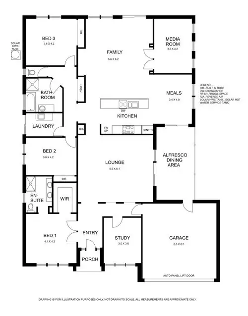 Floorplan of Homely house listing, 11 Roxanne Court, Woodend VIC 3444