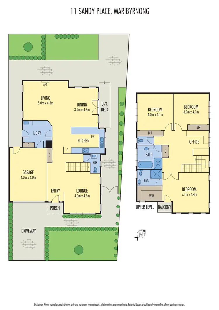 Floorplan of Homely house listing, 11 Sandy Place, Maribyrnong VIC 3032