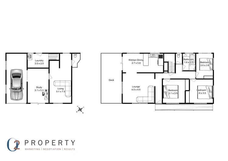 Floorplan of Homely house listing, 4 Lorne Street, Youngtown TAS 7249
