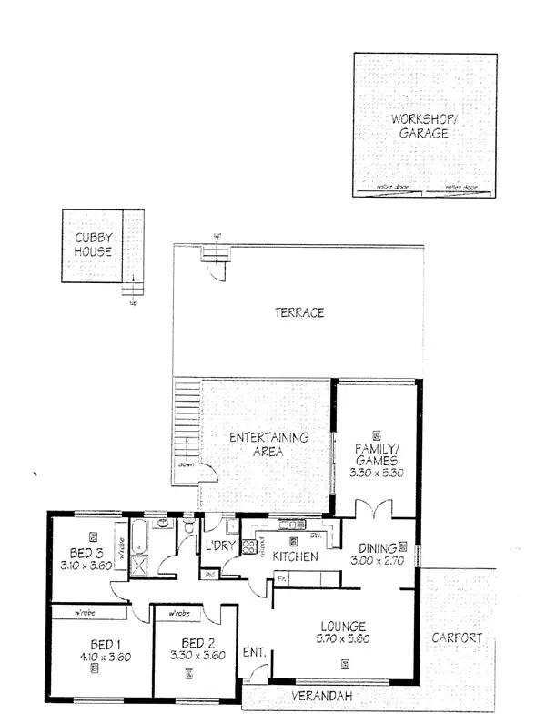 Floorplan of Homely house listing, 81 Valley View Drive, Highbury SA 5089