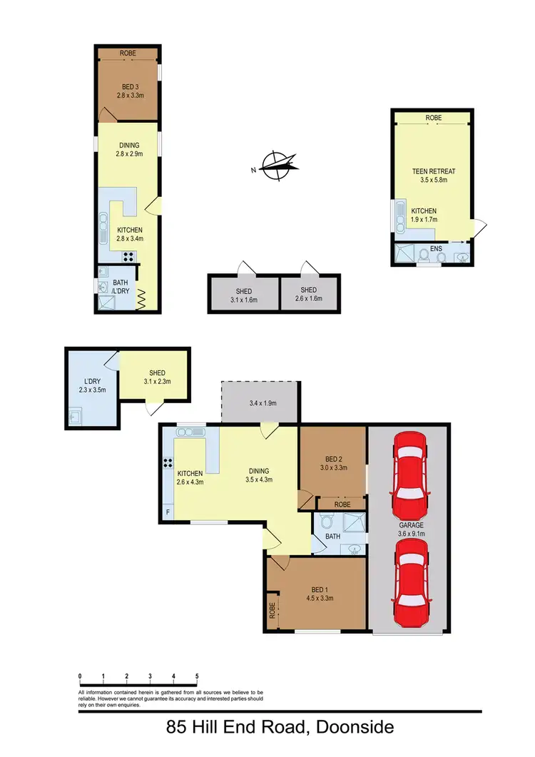 Floorplan of Homely house listing, 85 Hill End Road, Doonside NSW 2767